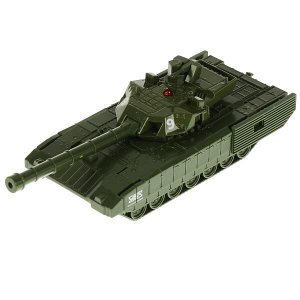 ARMATA-12-GN Модель металл АРМАТА ТАНК Т-14 12 см, вращается башня, инерция, зелен, кор. Технопарк в кор.2*24шт