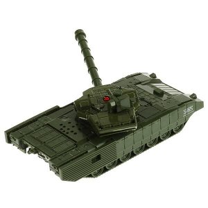 ARMATA-12-GN Модель металл АРМАТА ТАНК Т-14 12 см, вращается башня, инерция, зелен, кор. Технопарк в кор.2*24шт