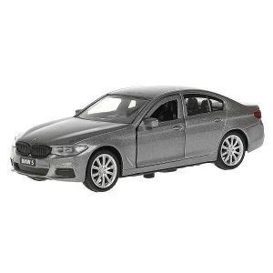 5ER-12-GY Машина металл BMW 5-ER SEDAN M-SPORT 12 см, двери, багаж, сер, кор. Технопарк в кор.2*36шт