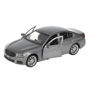 5ER-12-GY Машина металл BMW 5-ER SEDAN M-SPORT 12 см, двери, багаж, сер, кор. Технопарк в кор.2*36шт