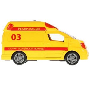 2006C236-R-E Машина пластик свет-звук РЕАНИМАЦИЯ 12,5 см, двери, инерц., кор. Технопарк в кор.2*96шт