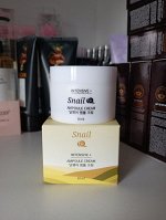 JKOSMEC Snail Intensive Ampoule Cream - Интенсивный крем для лица с улиткой, 50 мл