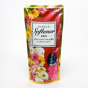 Антибактериальный кондиционер-ополаскиватель Softener floral с цветочным ароматом, 500 мл