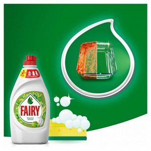 Средство для мытья посуды Fairy «Зеленое яблоко», 900 мл