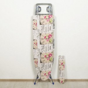 Доска гладильная Nika «Белль Классик 3», 111,5x34,5 см, два положения высоты 70, 80 см, европодставка микс