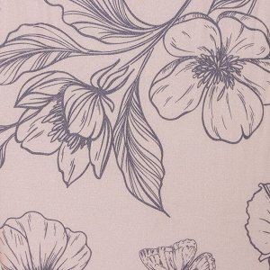 Доска гладильная Haushalt. Flowers, 123,5x46 см, цвет бежевый