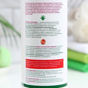 Крем-гель для душа Vilsen Cosmetic Extra Aloe, питательный, 1000 мл