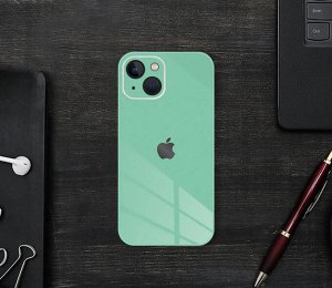 Premium Стеклянный Силиконовый чехол для Iphone с защитой камеры
