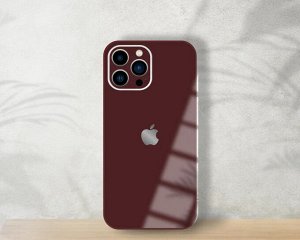 Premium Стеклянный Силиконовый чехол для Iphone с защитой камеры