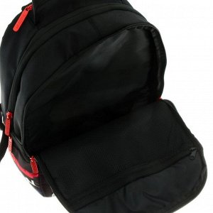Рюкзак молодежный эргономичная спинка + usb и аудио выход deVENTE Red Label Fashion, 39 х 30 х 17 см, серый