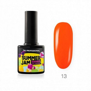 Гель-лак TNL Neon Summer Jam №13 - неоновый оранжевый (10 мл)