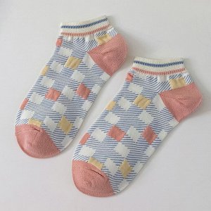 Женские короткие носки, с принтом