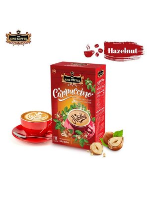 Кофе РАСТВОРИМЫЙ 3 в 1 Капучино Лесной орех (12 пач.*20г) Т.М. «King Coffee»