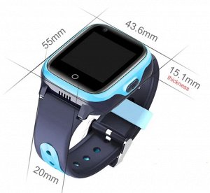 Детские умные часы Smart Baby Watch Wonlex KT15 GPS, WiFi, камера, 4G (водонепроницаемые)