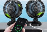 Вентилятор автомобильный портативный 24V