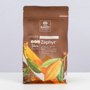 Шоколад белый "Cacao Barry" Zephyr таблетированный 1 кг
