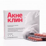 Акнеклин, профилактика прыщей, 30 таблеток по 824 мг