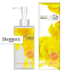 Гидрофильное масло для снятия макияжа омолаживающее Deoproce Cleansing Oil Total Energy, 200мл