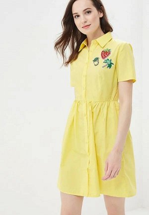 Платье женское желтый цвет 44-46-48р