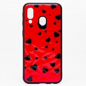 Чехол-накладка SC150 для "Samsung SM-A405 Galaxy A40" (red) (009)