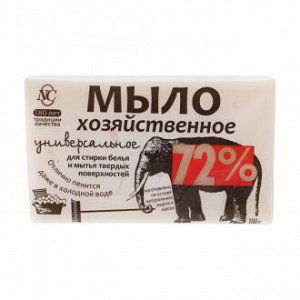 Хозяйственное мыло, 72%, универсальное, 180 г