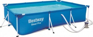 Каркасный бассейн Bestway Steel Pro / 300 х 201 х 66 см