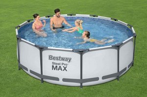 Каркасный бассейн Bestway Steel Pro Max / 366 х 100 см