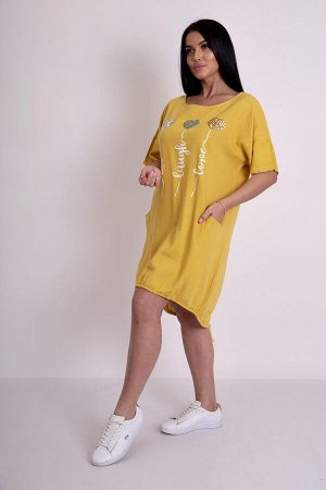 LIKA DRESS Платье-туника Сердца Ж Арт. 8307