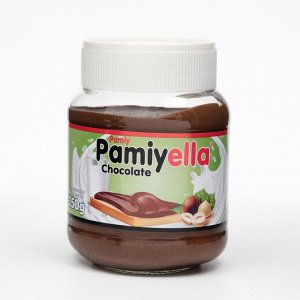 Шоколадная паста «Pamiyella» ореховая стекло , 350 г