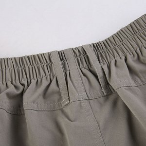 Женские шорты с карманами, цвет серый