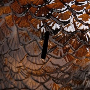 Копилка "Сова мама", коричневый цвет, 26 см.