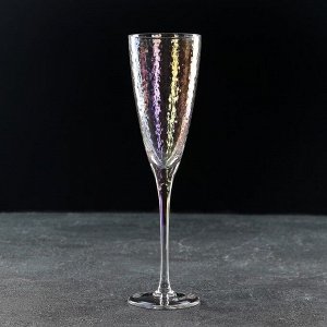 Бокал для шампанского «Жемчуг», 270 мл, цвет перламутровый