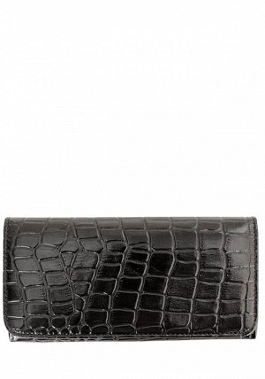 Кошелек №PL-13 | кожа | крокодил | черный | К177 | 14067