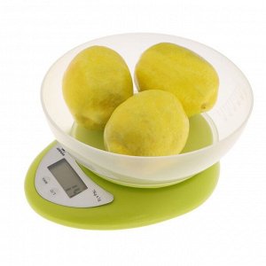 СИМА-ЛЕНД Весы кухонные &quot;Добрыня&quot; DO-3008, электронные, до 7 кг, салатовые