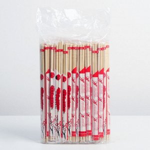Палочки для еды, бамбук, 23 см