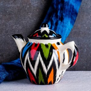 Чайник Риштанская Керамика "Атлас", 700 мл, микс