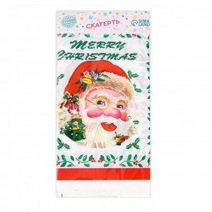 Страна карнавалия Скатерть «Дед Мороз», 108х180 см