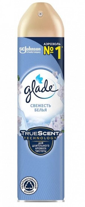 Освежитель воздуха Glade свежесть белья, 300 мл