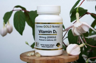 Витамин Д от California Gold Nutrition — ЗОЖные продукты