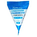 Cкраб для лица с гиалуроновой кислотой  FarmStаy Baking Powder Hyaluronic Acid Pore Scrub, 7гр