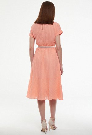 Платье  Базалини 3448 оранжевый