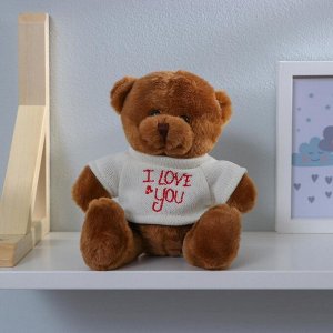 Мягкая игрушка «Медведь», в кофте, цвета МИКС