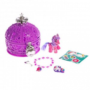 Игрушка - сюрприз ROYAL, пони, аксессуары, фиолетовый, МИКС