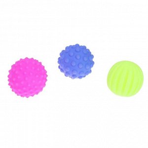 СИМА-ЛЕНД Игровой набор «Весёлая пчёлка», звук, свет, 3 массажных мячика