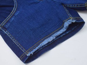 Женские джинсовые шорты, цвет темно-синий