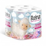 Туалетная бумага Reina Aroma Цветочная свежесть 2х слойная 8шт