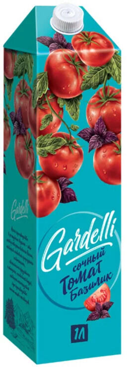 Нектар Gardelli томат - базилик 1л