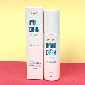 Увлажняющий крем-мист для лица с керамидами Petitfee Hydro Cream Face Mist, 90 мл