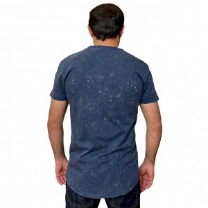 Удлиненная мужская футболка – фасон «long» – крутая альтернатива привычной рубашке №244