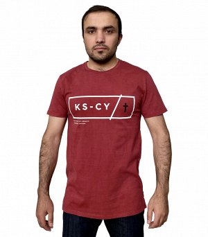 Фирменная футболка KSCY – свободный крой, четкие линии, удлиненный подол. Найди свой стиль №247